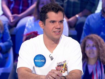 Nacho revela la igualdad total con Manu en Pasapalabra al llegar a su d&eacute;cimo programa
