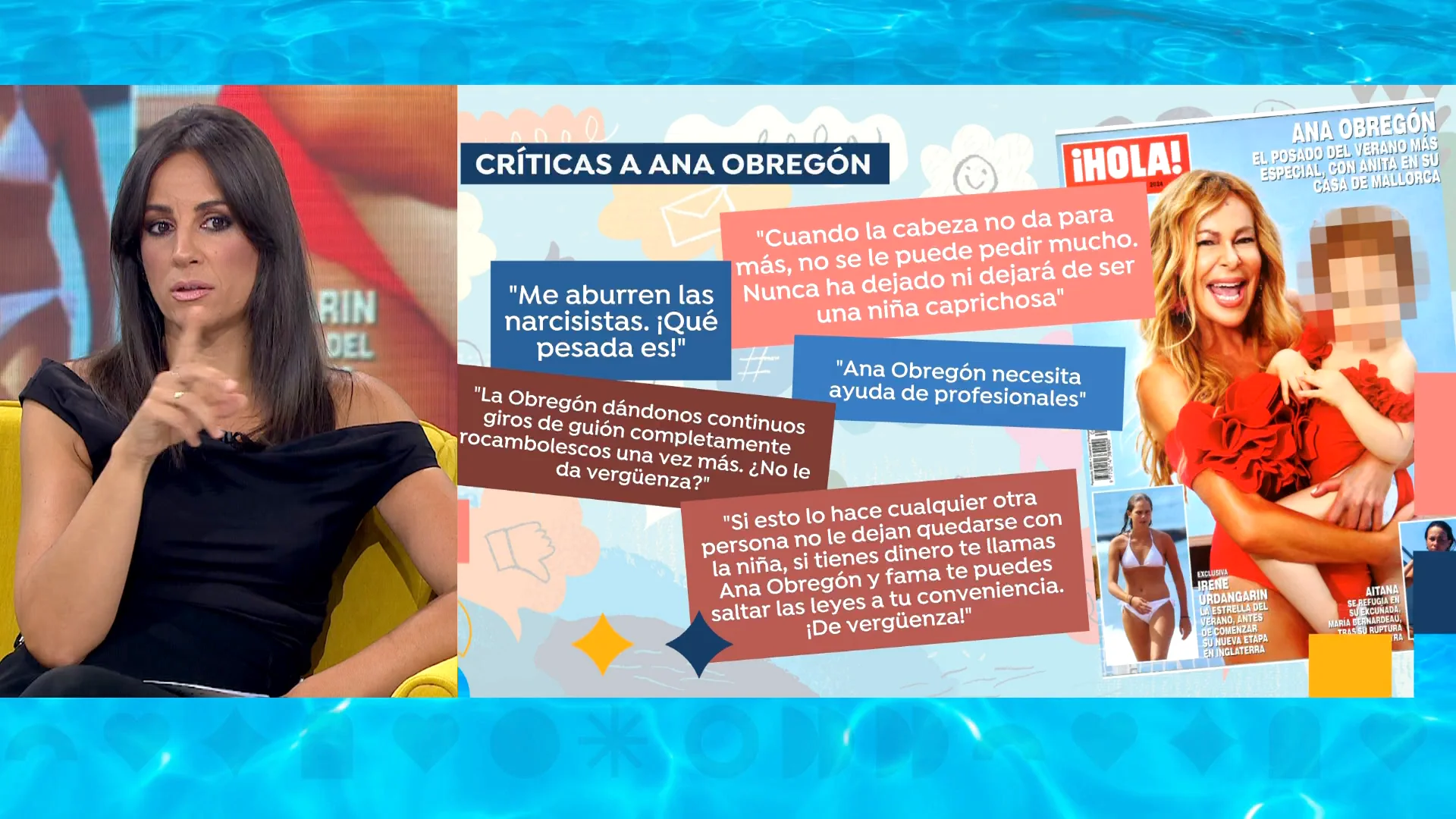 Ana Obregón ha protagonizado un nuevo posado de veraniego Ana Obregón ha protagonizado un nuevo posado de veraniego