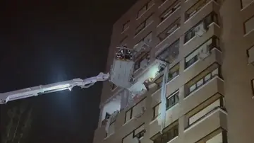 Explosión en la vivienda en el barrio de La Paz Explosión en la vivienda en el barrio de La Paz