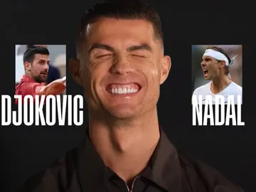 Cristiano eligiendo entre Djokovic o Nadal Cristiano eligiendo entre Djokovic o Nadal