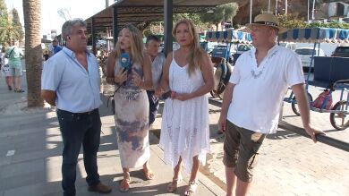 Ian, un turista británico, agredido por denunciar el maltrato hacia unos burros usados como taxis en Mijas