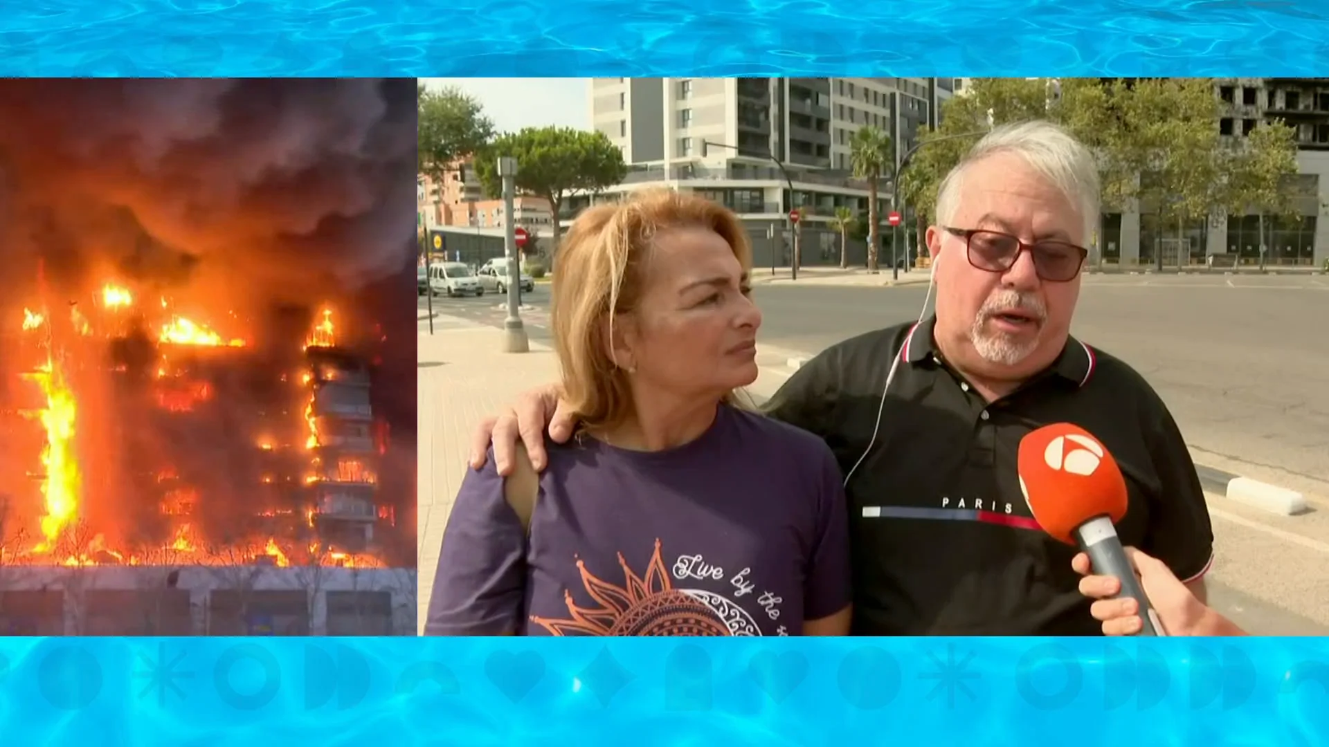 Supervivientes del incendio Supervivientes del incendio