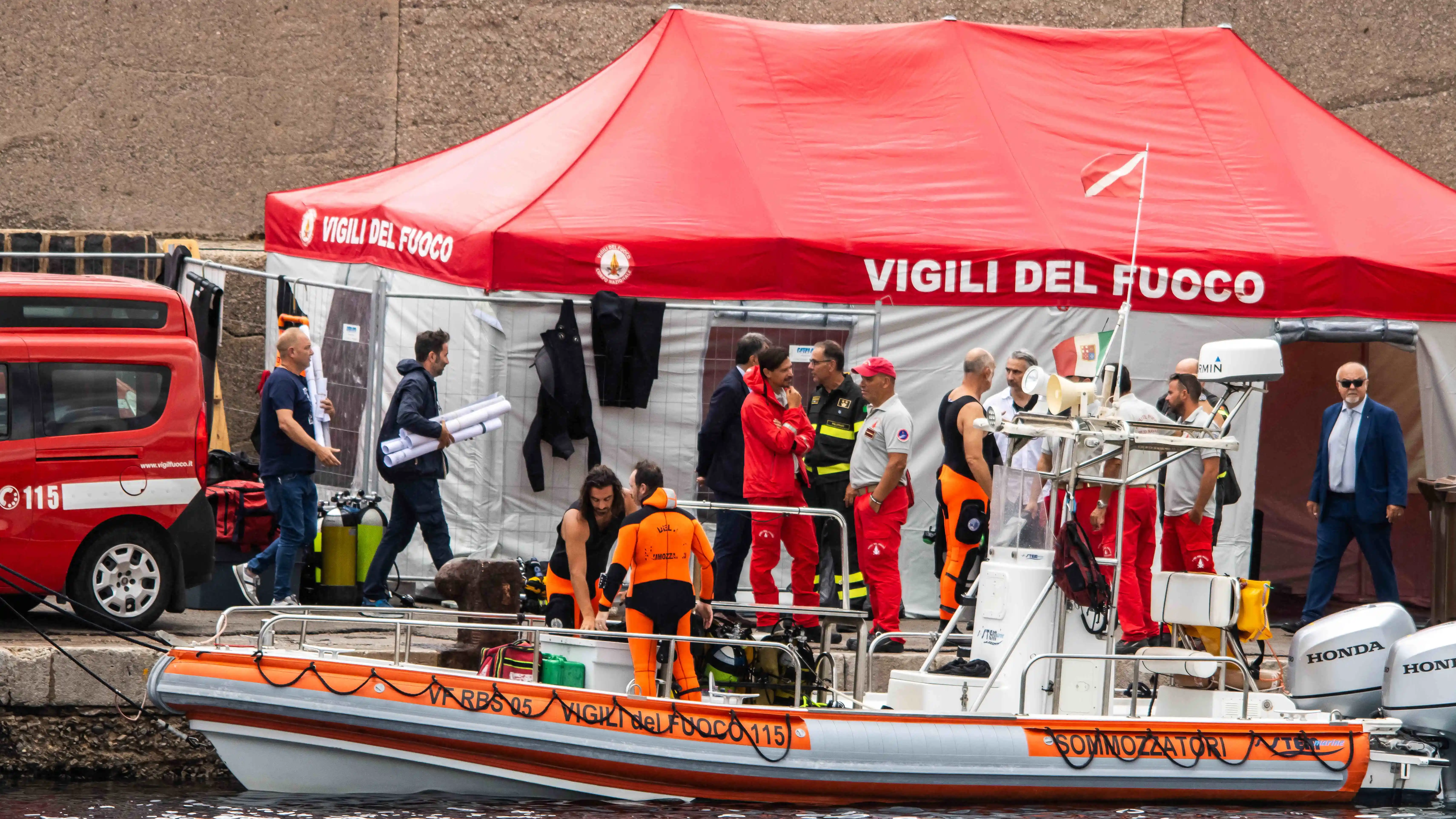 Rescate de los cuerpos