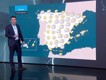 César Gonzalo da la previsión del fin de semana