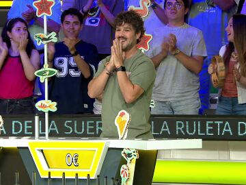 Jesús se lleva el bote en su primera tirada del último panel de La ruleta de la suerte