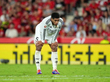 Jude Bellingham durante el partido ante el Mallorca