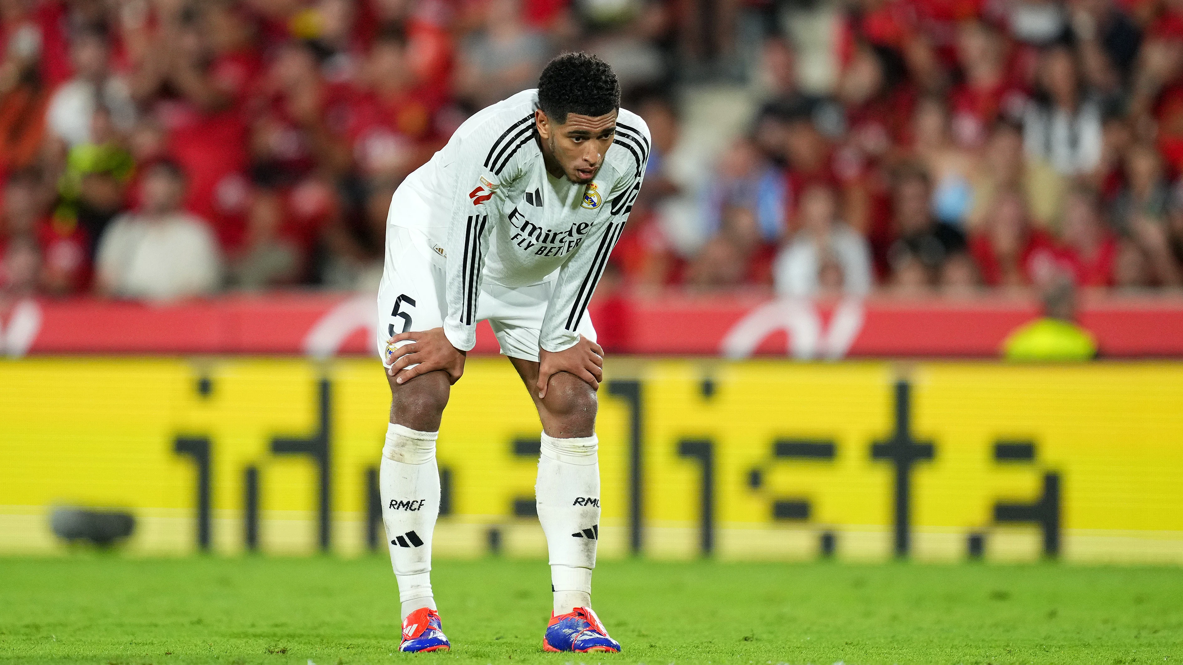 Jude Bellingham durante el partido ante el Mallorca