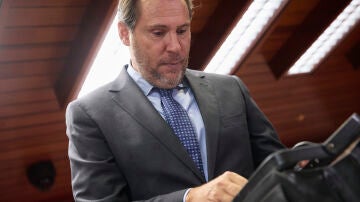 Óscar Puente en su comparecencia en la auditoria