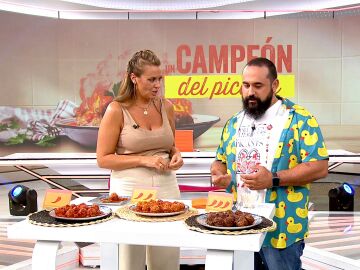 David Navarro, campeón en comer albóndigas picantes