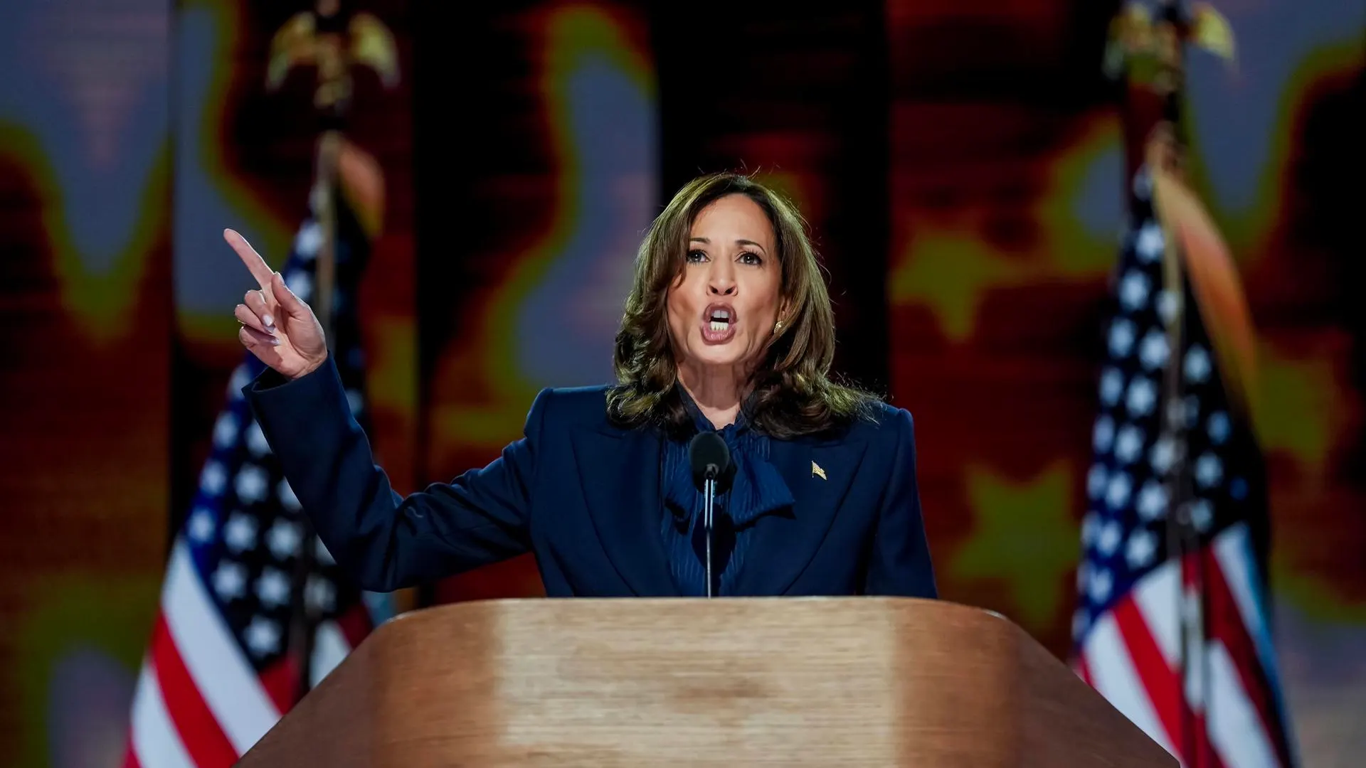 La candidata presidencial demócrata Kamala Harris La candidata presidencial demócrata Kamala Harris