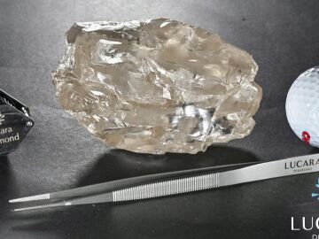 El segundo diamante más grande del mundo encontrado en Botswana