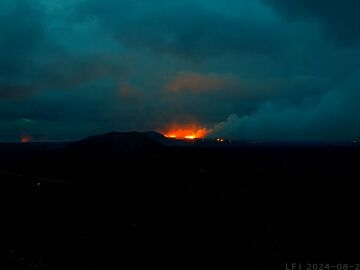 Volcán en Islandia