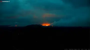 Volcán en Islandia Volcán en Islandia