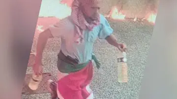 Imágenes del presunto autor del atentado Imágenes del presunto autor del atentado