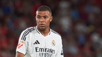 Kylian Mbappé durante el Mallorca-Real Madrid de la primera jornada de LaLiga