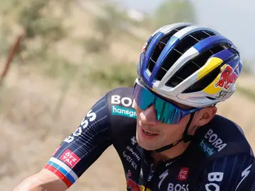 Primoz Roglic durante la Vuelta España 2024 Primoz Roglic durante la Vuelta España 2024