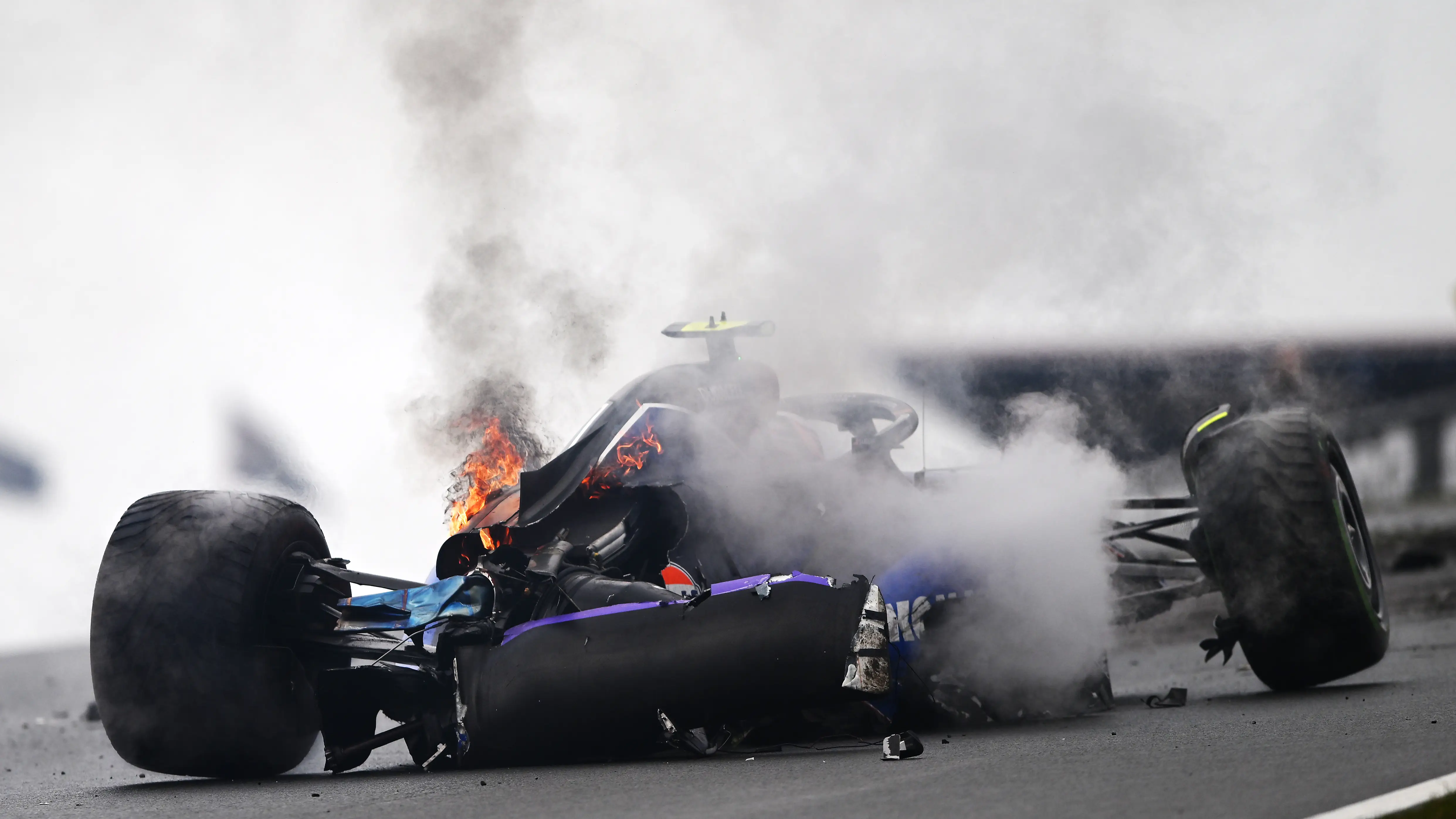 As&iacute; qued&oacute; el coche de Logan Sargeant tras el accidente en los Libres 3 de Pa&iacute;ses Bajos