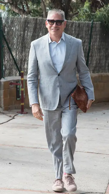 Boris Izaguirre en la boda de Jordi Cruz Boris Izaguirre en la boda de Jordi Cruz