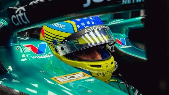 Fernando Alonso en el GP de Pa&iacute;ses Bajos 2024