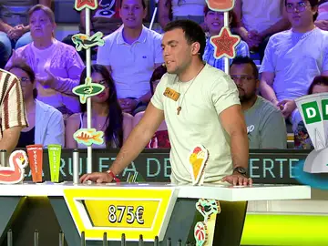 ¡Qué pena! Javi pierde el turno con 875 euros en su marcador ¡Qué pena! Javi pierde el turno con 875 euros en su marcador