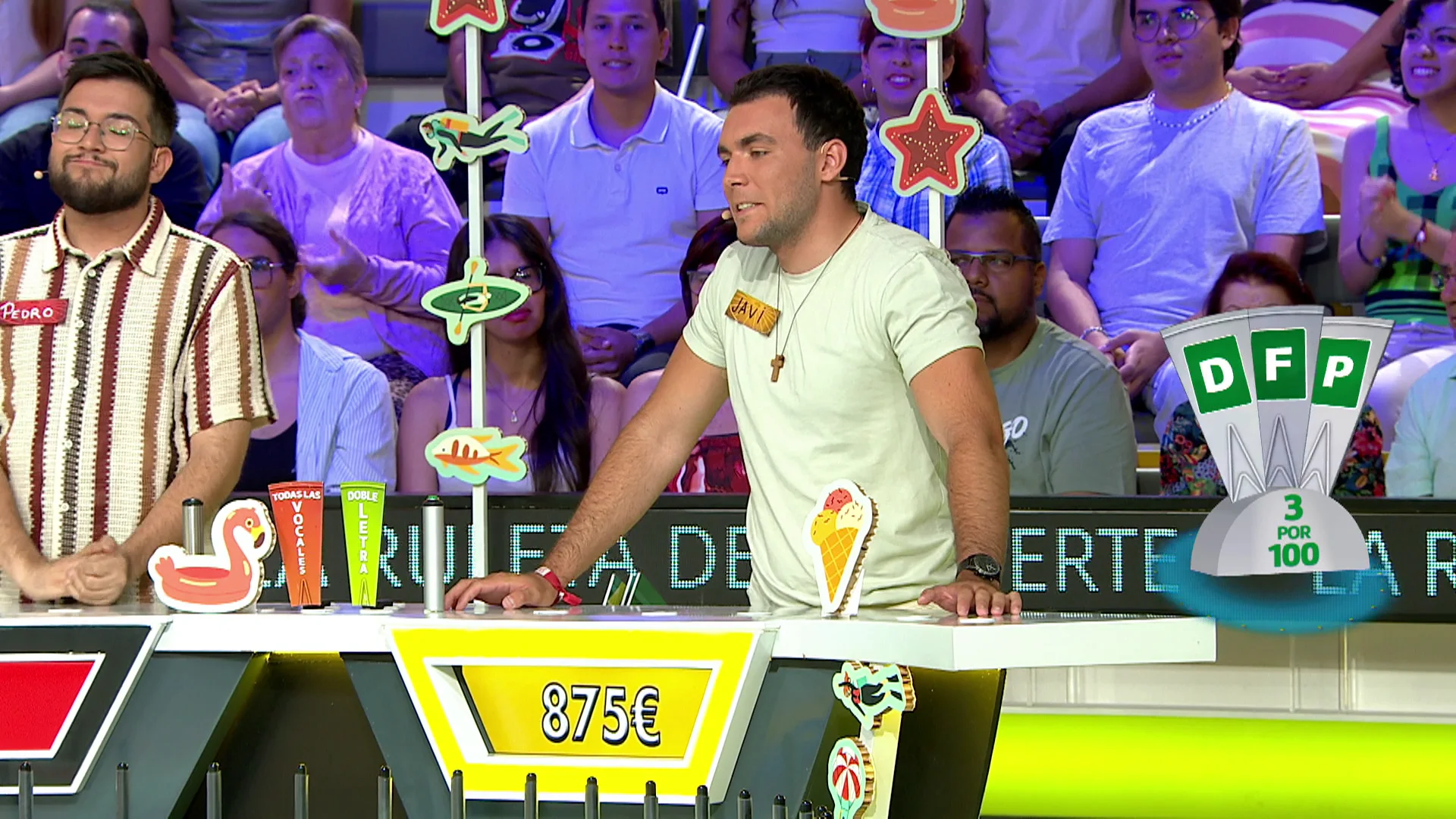 ¡Qué pena! Javi pierde el turno con 875 euros en su marcador ¡Qué pena! Javi pierde el turno con 875 euros en su marcador
