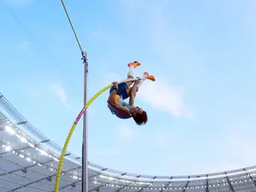 El salto de Duplantis en la reunión de Silesia de la Liga de Diamante El salto de Duplantis en la reunión de Silesia de la Liga de Diamante