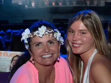 Cristina Iglesias, junto a Sandra García-Sanjuán Machado Cristina Iglesias, junto a Sandra García-Sanjuán Machado