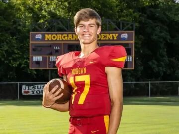 Caden Tellier, jugador de fútbol americano