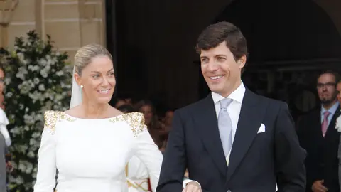 Mercedes Bohórquez, hermana de Borja, en su boda Mercedes Bohórquez, hermana de Borja, en su boda