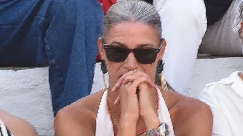 Laura S&aacute;nchez, en la plaza de toros de Tarifa