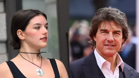 Tom Cruise y su hija Suri Tom Cruise y su hija Suri