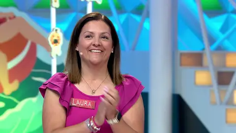 ¡Increíble! Laura consigue resolver el panel final en la mitad del tiempo ¡Increíble! Laura consigue resolver el panel final en la mitad del tiempo