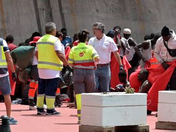 Migrantes en El Hierro