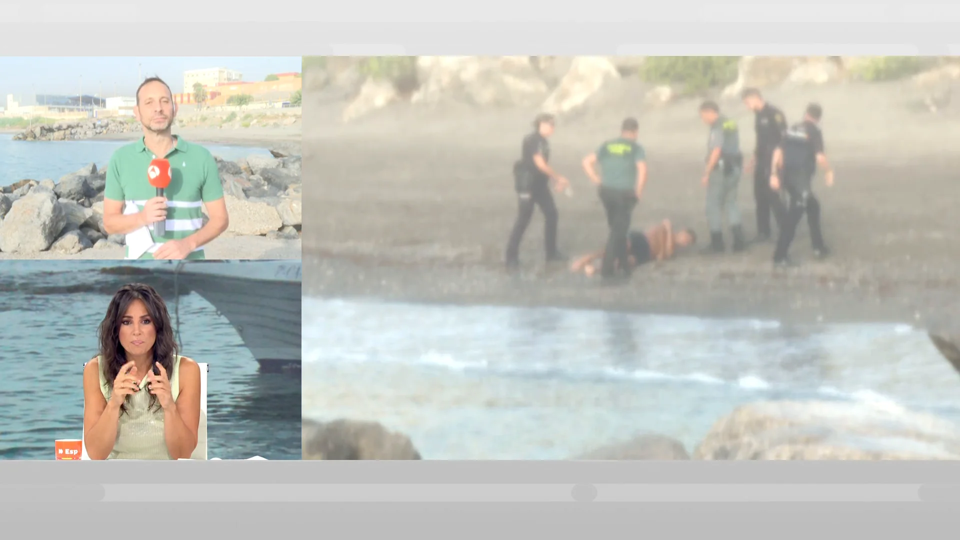 Agentes de Guardia Civil y Polic&iacute;a Nacional en Ceuta