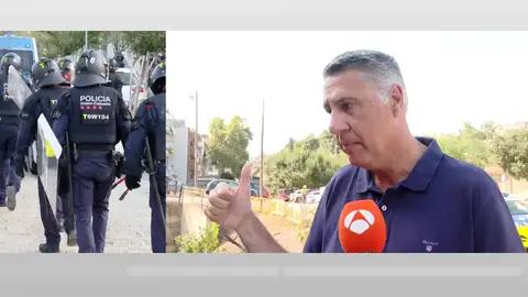 García Albiol, en Badalona García Albiol, en Badalona