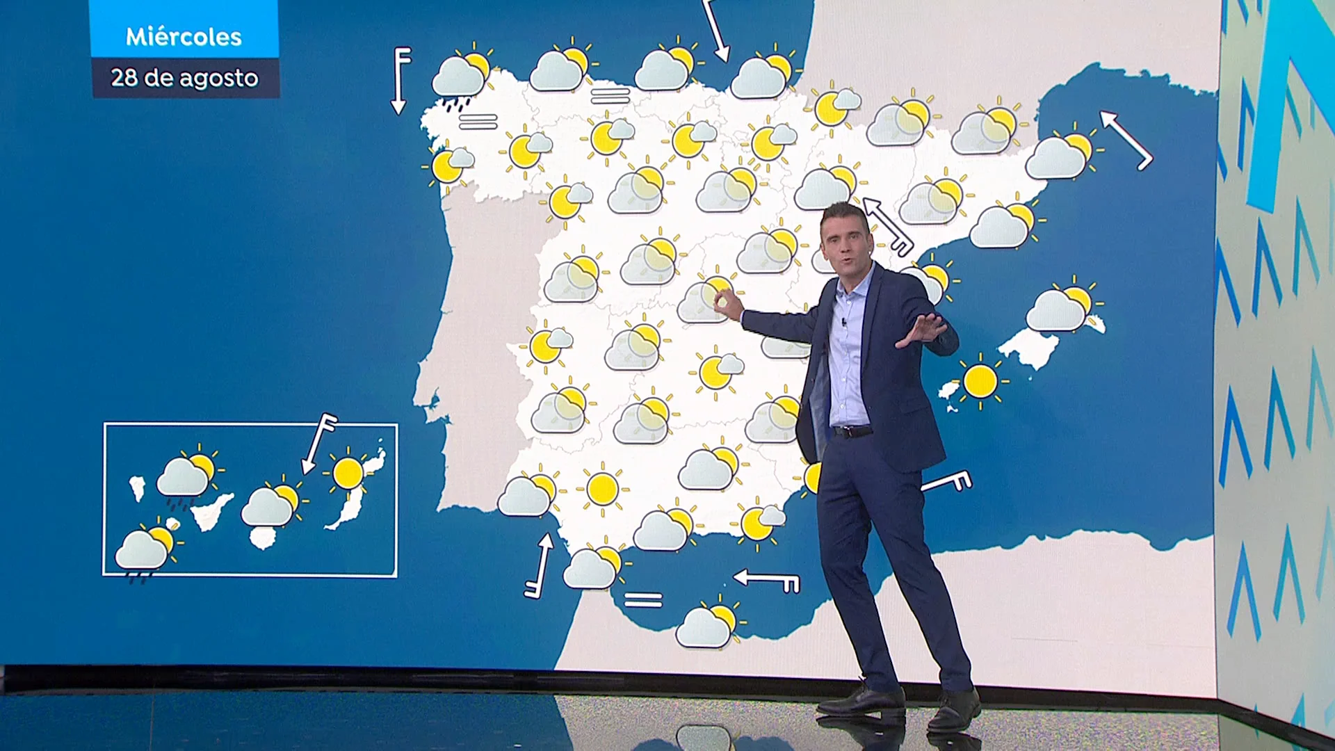 La previsión del tiempo de César Gonzalo Antena 3 Noticias