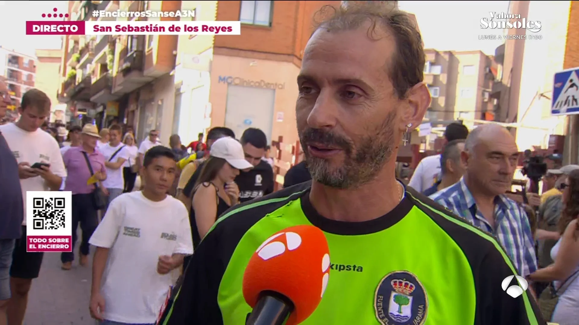 El adiós de Iván en los encierros de San Sebastián de los Reyes "Después de 28 años corriendo hoy, día 28, es mi última vez", el adiós de Iván en los encierros