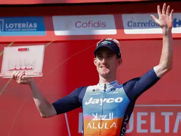 Dunbar en la etapa 11 de La Vuelta Dunbar en la etapa 11 de La Vuelta