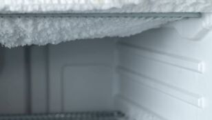 Imagen de archivo de un congelador