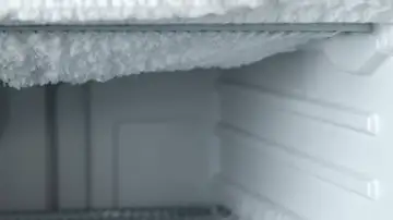 Imagen de archivo de un congelador Imagen de archivo de un congelador