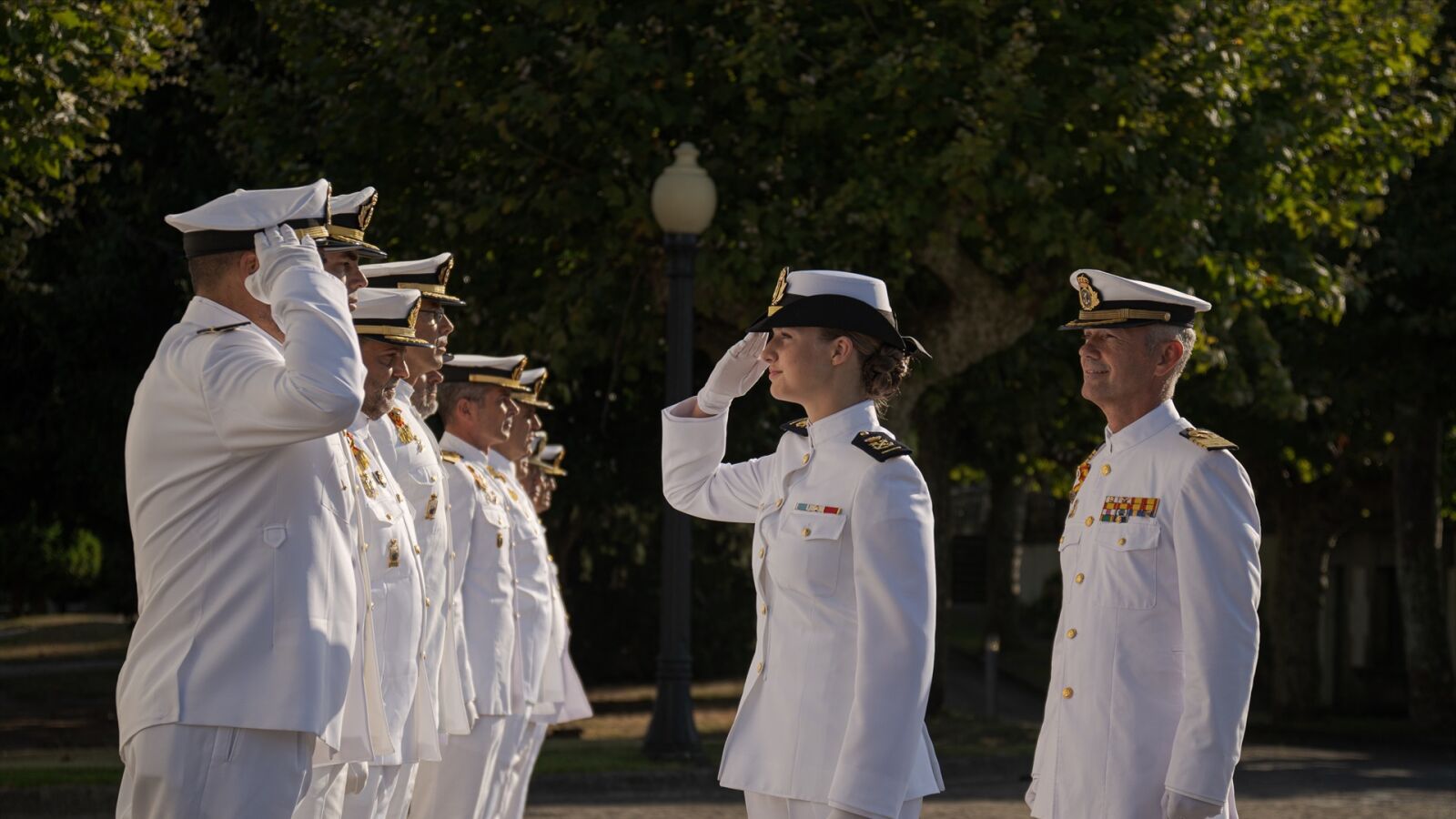 La princesa Leonor ingresa en la Escuela Naval de Marín