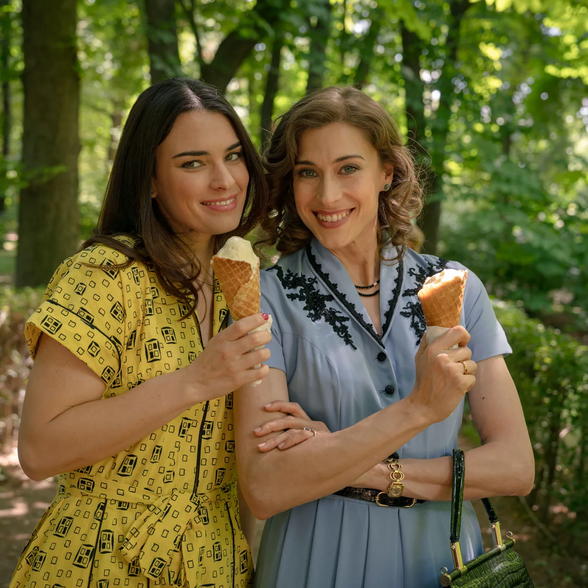 Así son las esperadas fotos del paseo de #Mafin con helado incluido en Sueños de libertad
