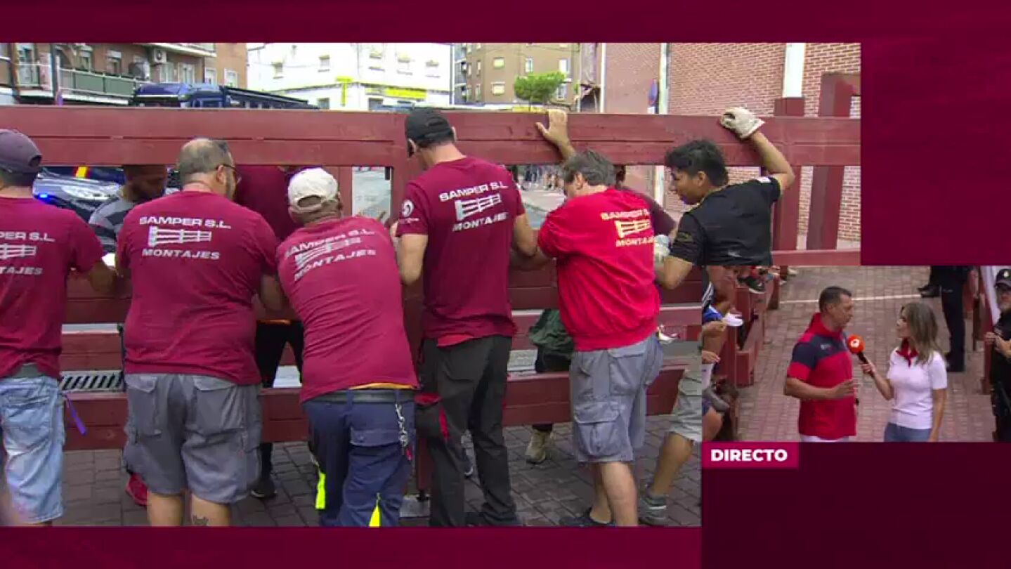 Doble vallado encierros