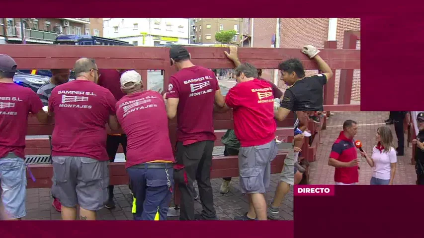 Doble vallado encierros Doble vallado encierros