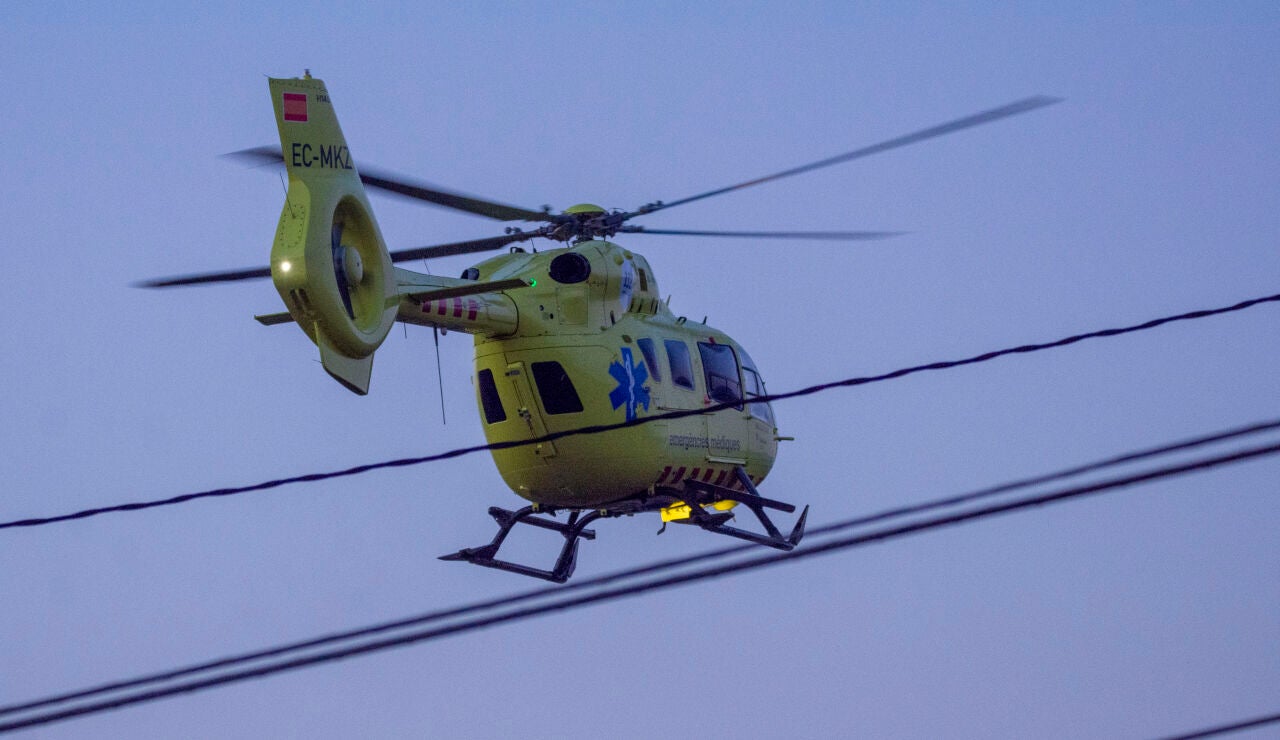 Helic&oacute;ptero del SEM, imagen de archivo