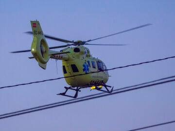 Helicóptero del SEM, imagen de archivo