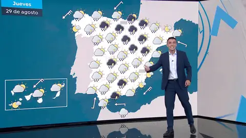 La previsión del tiempo de César Gonzalo Antena 3 Noticias