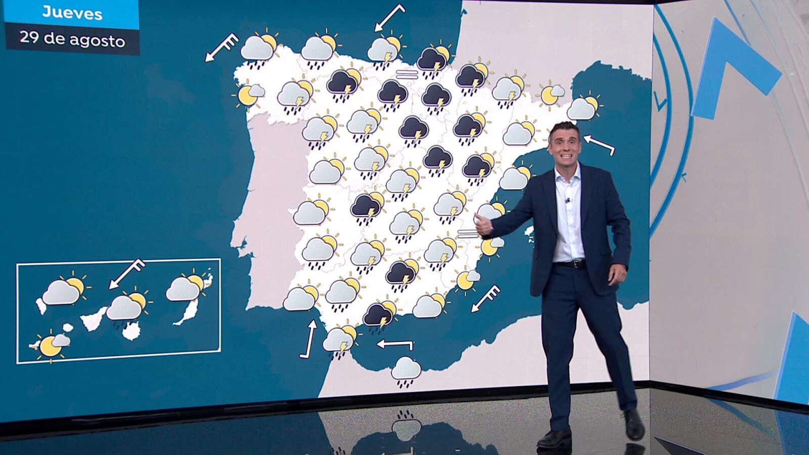 César Gonzalo avisa que las tormentas ya están en marcha: 
