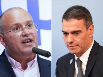 Miguel Tellado y Pedro Sánchez