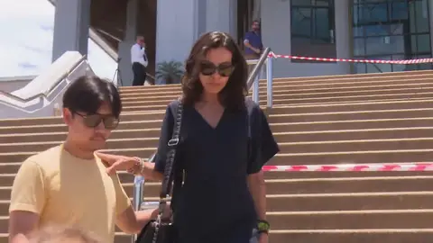 Silvia Bronchalo y Rodolfo Sancho, rotos ante la sentencia de su hijo Daniel Sancho Silvia Bronchalo y Rodolfo Sancho, rotos ante la sentencia de su hijo Daniel Sancho